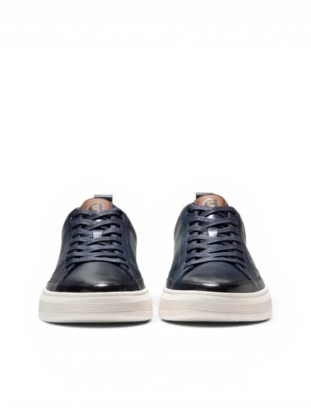 NIB Men's Grand Crosscourt Duopremier Sneakers Navy Blazer/British Tan 10M